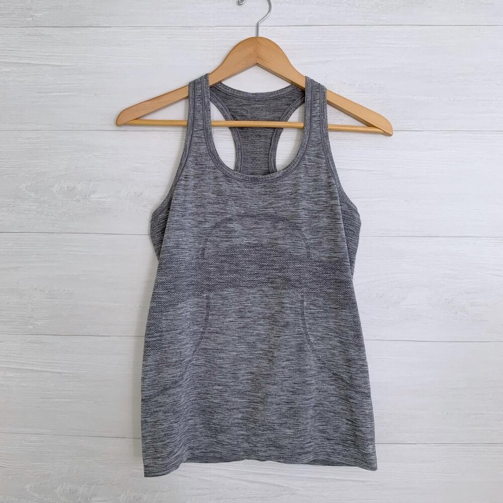 Lululemon - Run Swiftly Tech Gray Heather Racerba… - image 4
